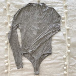 Naked Wardrobe Mockneck Bodysuit